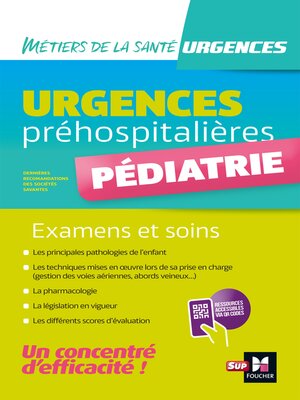 cover image of Urgences préhospitalières--Pédiatrie--Examens et soins